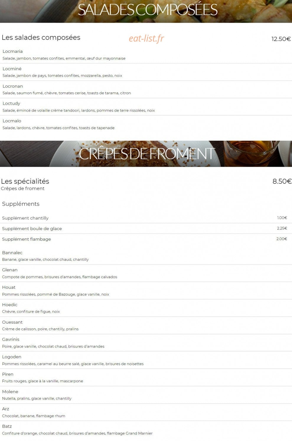 Breizh Café — carte page 5