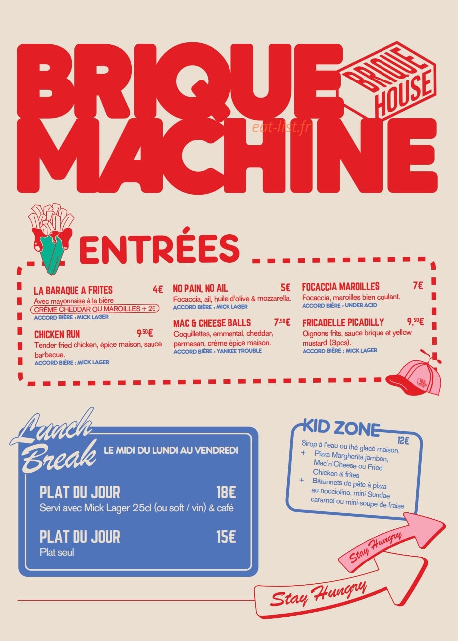 Brique House — carte page 2