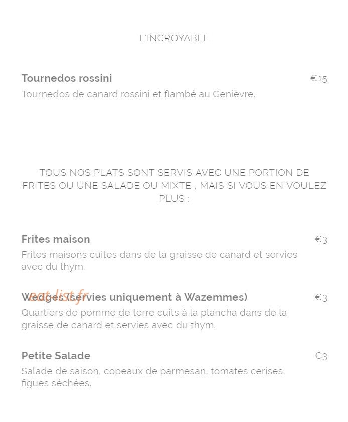 Canard Street — carte page 3