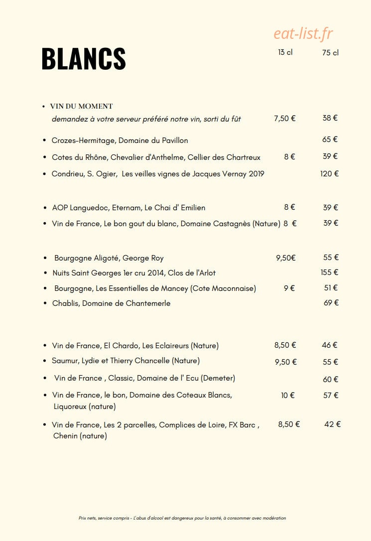 Chai Brongniart — carte page 14