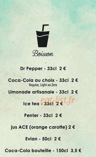 Chez Holly — carte page 7