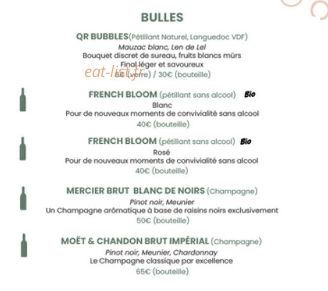 Chez Raoul — carte page 14