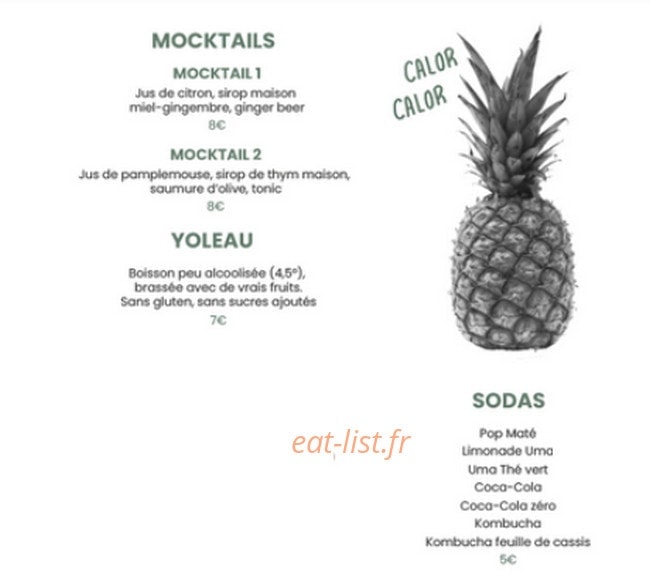 Chez Raoul — carte page 9