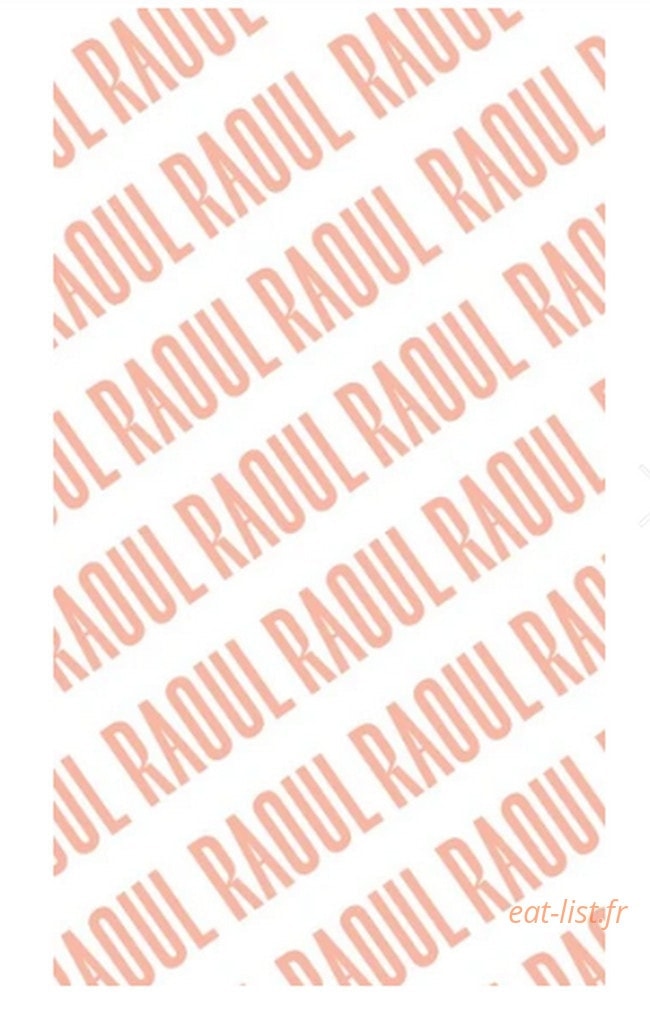 Chez Raoul — carte page 1