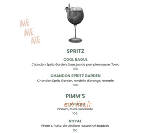 Chez Raoul — carte page 7