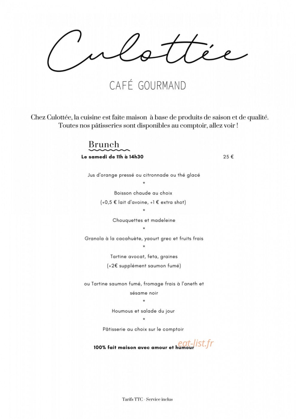Culottée café — carte page 2