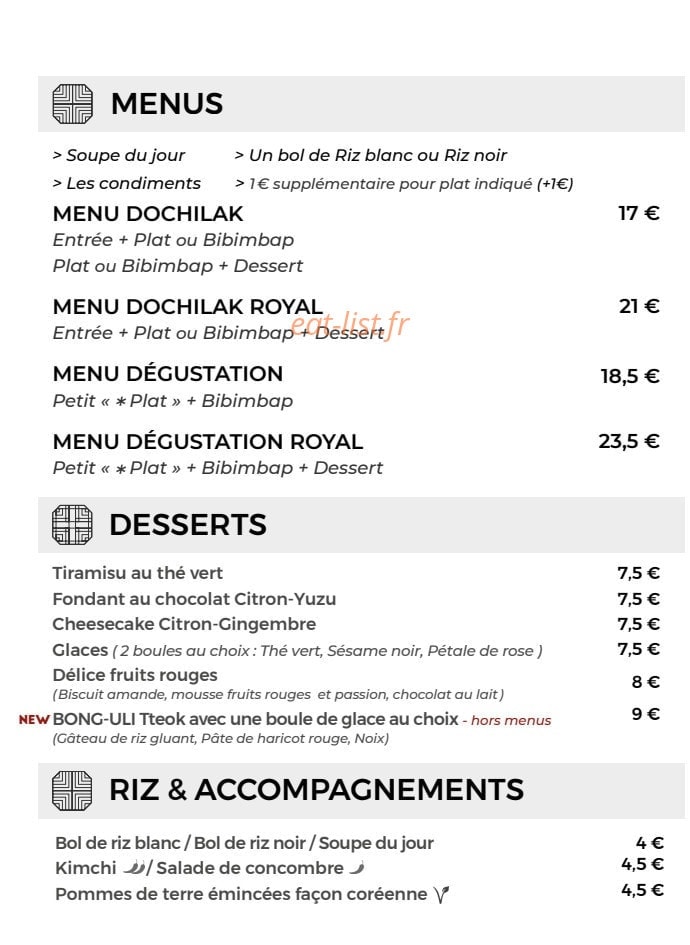 Dochilak — carte page 3