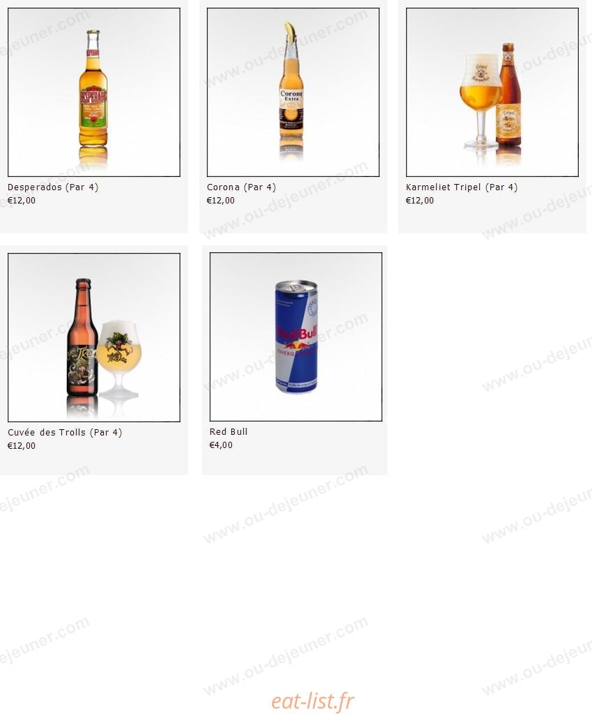 Drinkin — carte page 7