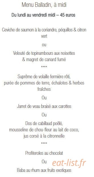 Drouant — carte page 7