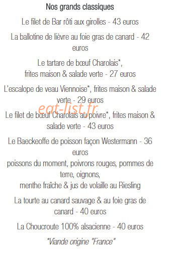 Drouant — carte page 3