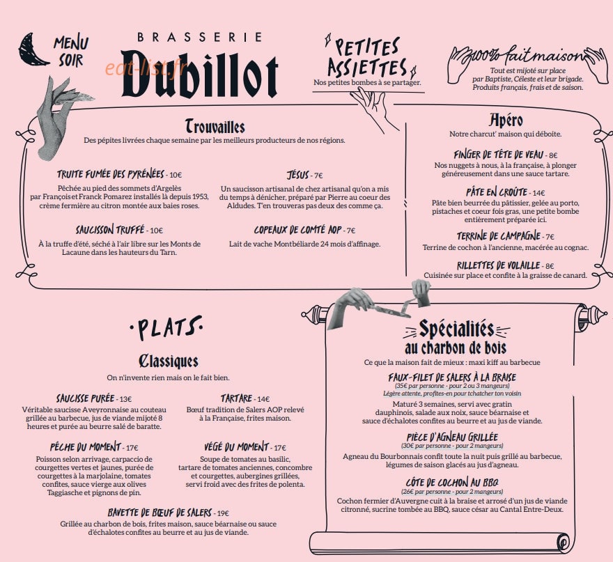 Dubillot — carte page 3