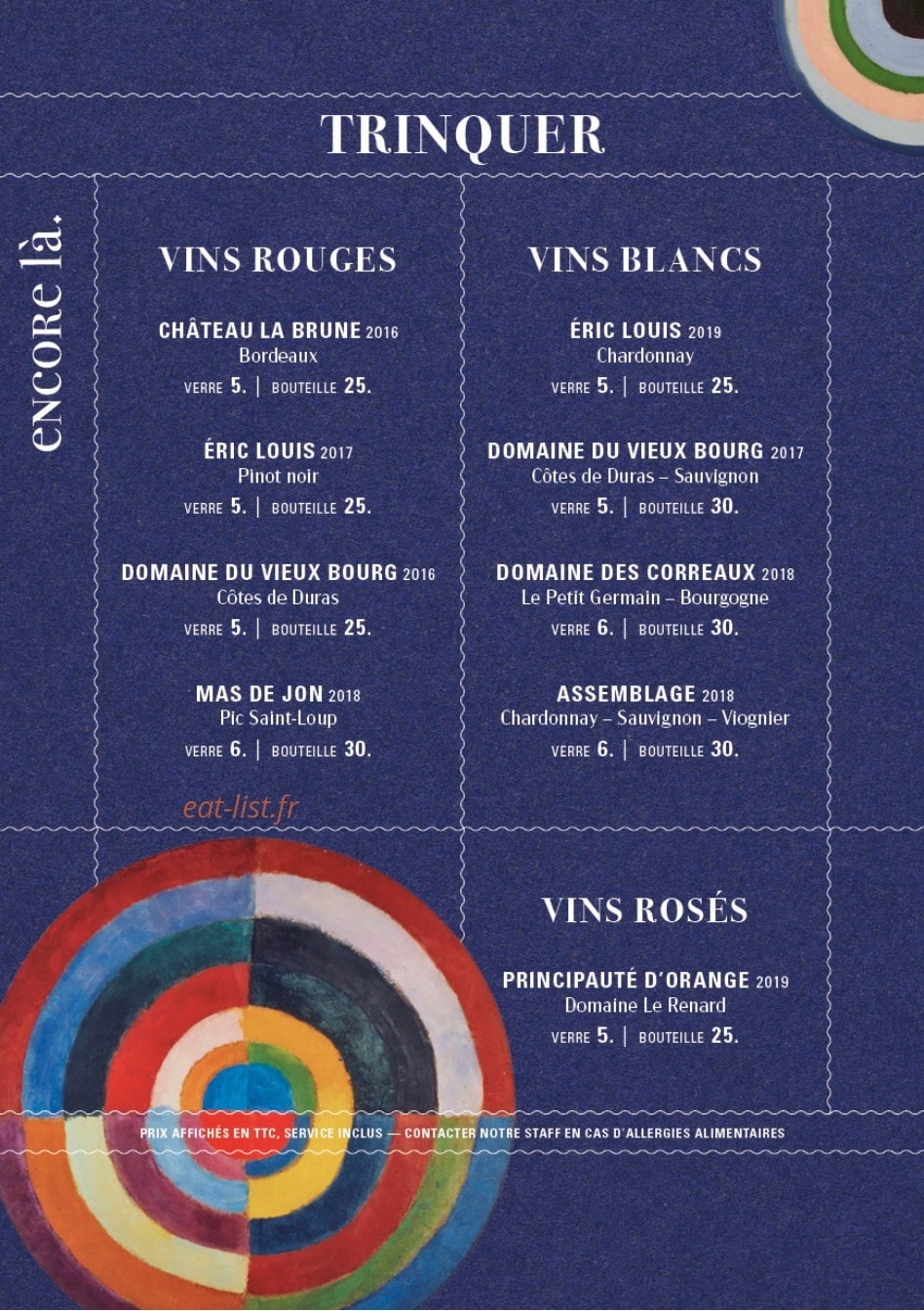 Encore là — carte page 2