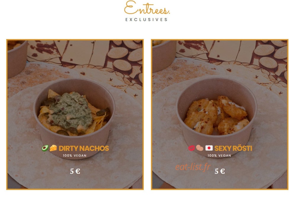 Fajitas Cantina — carte page 1