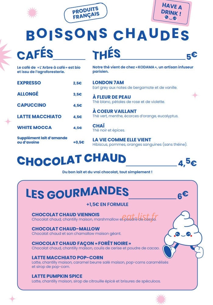 Fluffy's — carte page 5
