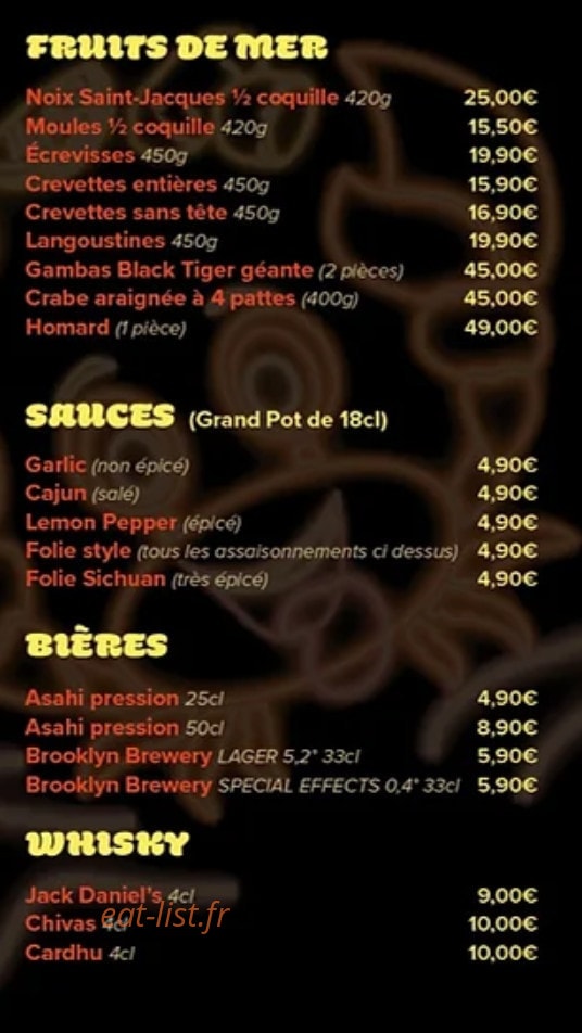 Folie Crabe — carte page 2