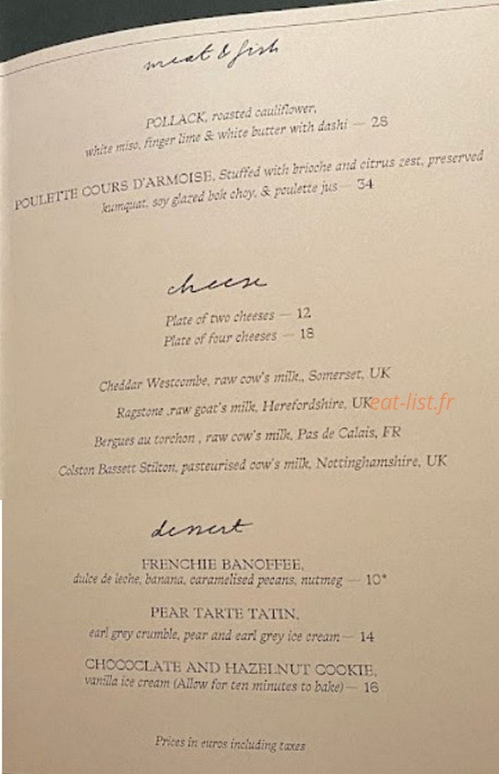 Frenchie — carte page 2