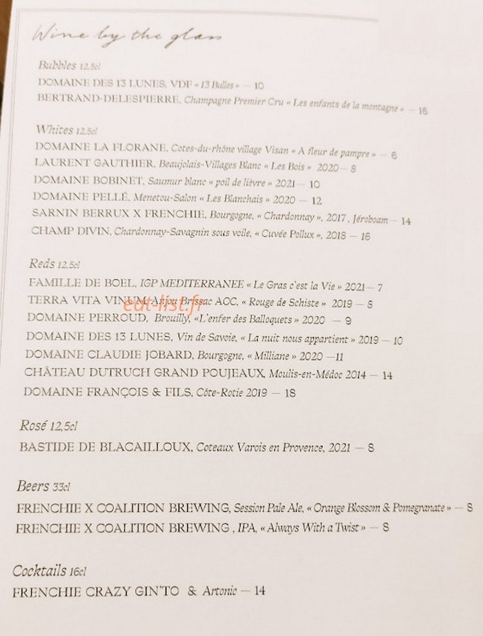 Frenchie — carte page 3