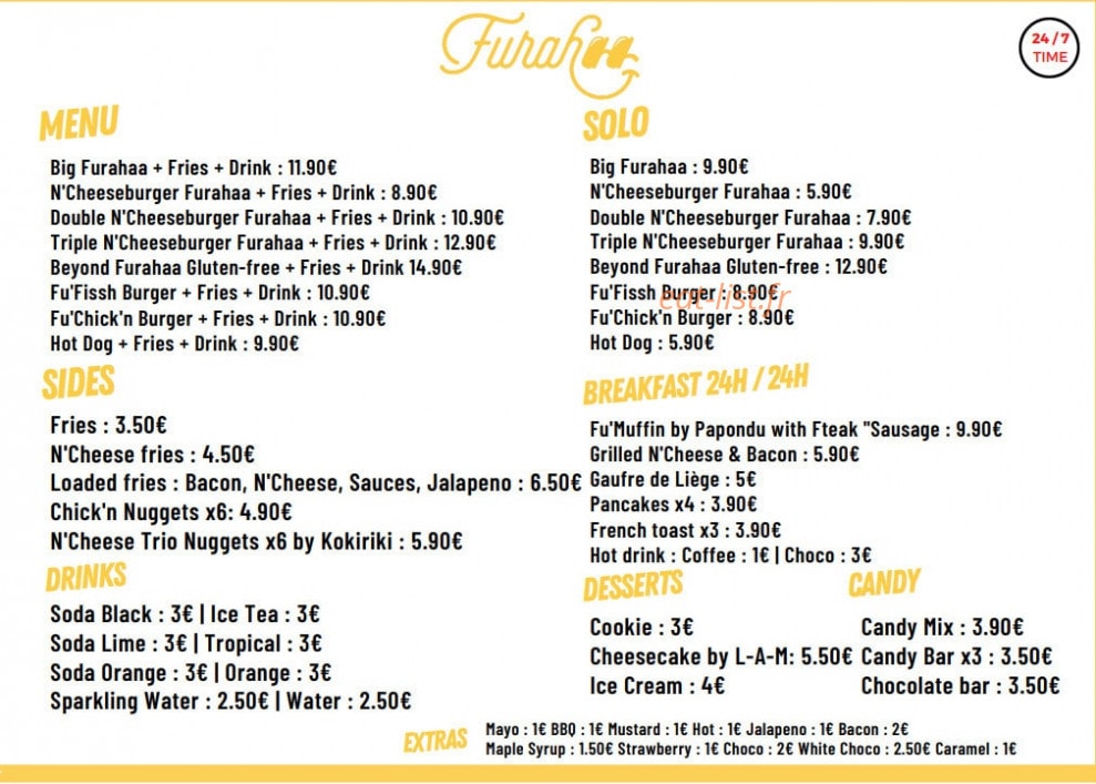 Furahaa — carte page 1
