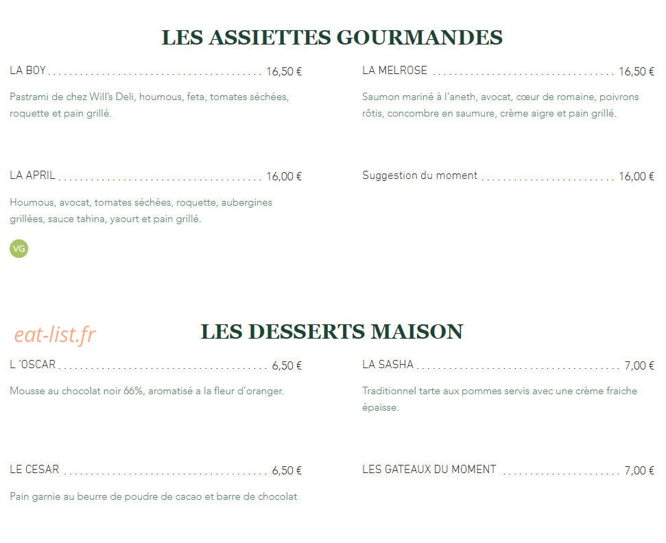 Ginette Garde — carte page 1
