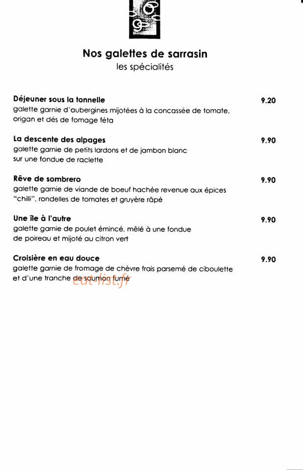 L'écho Des Galets — carte page 2