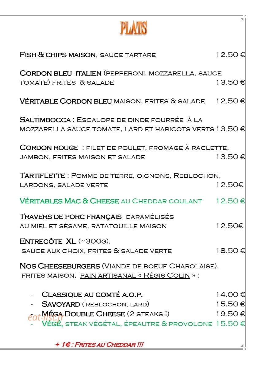Le Biscornu — carte page 2