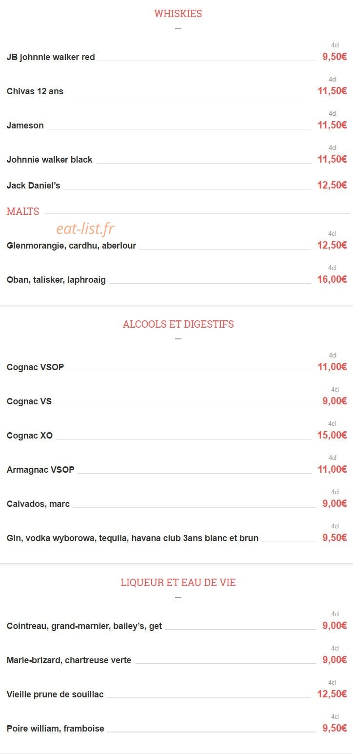Le Bouillon — carte page 9