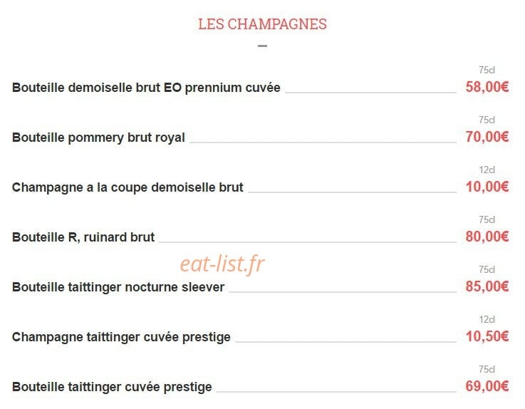 Le Bouillon — carte page 10