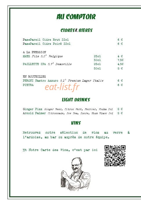 Le Chardonnay — carte page 7