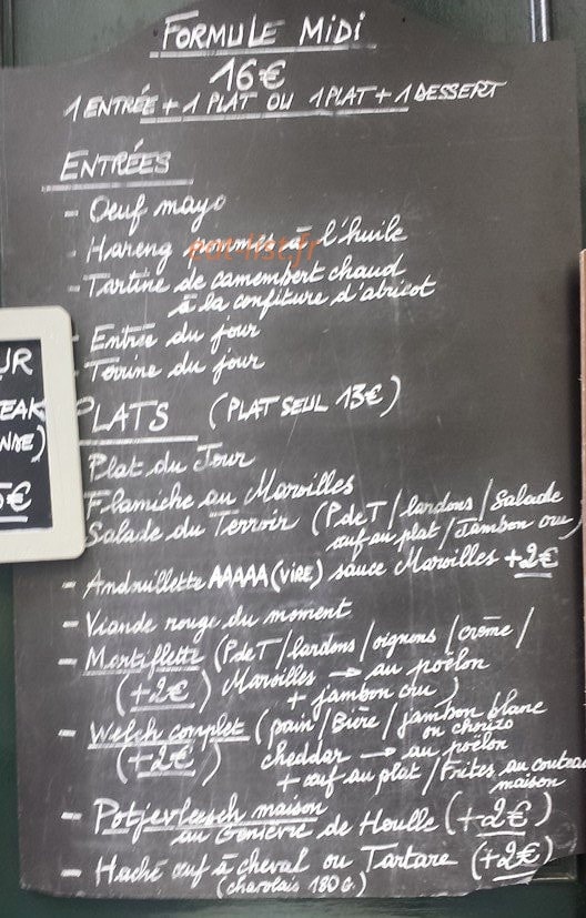 Le galibot — carte page 1