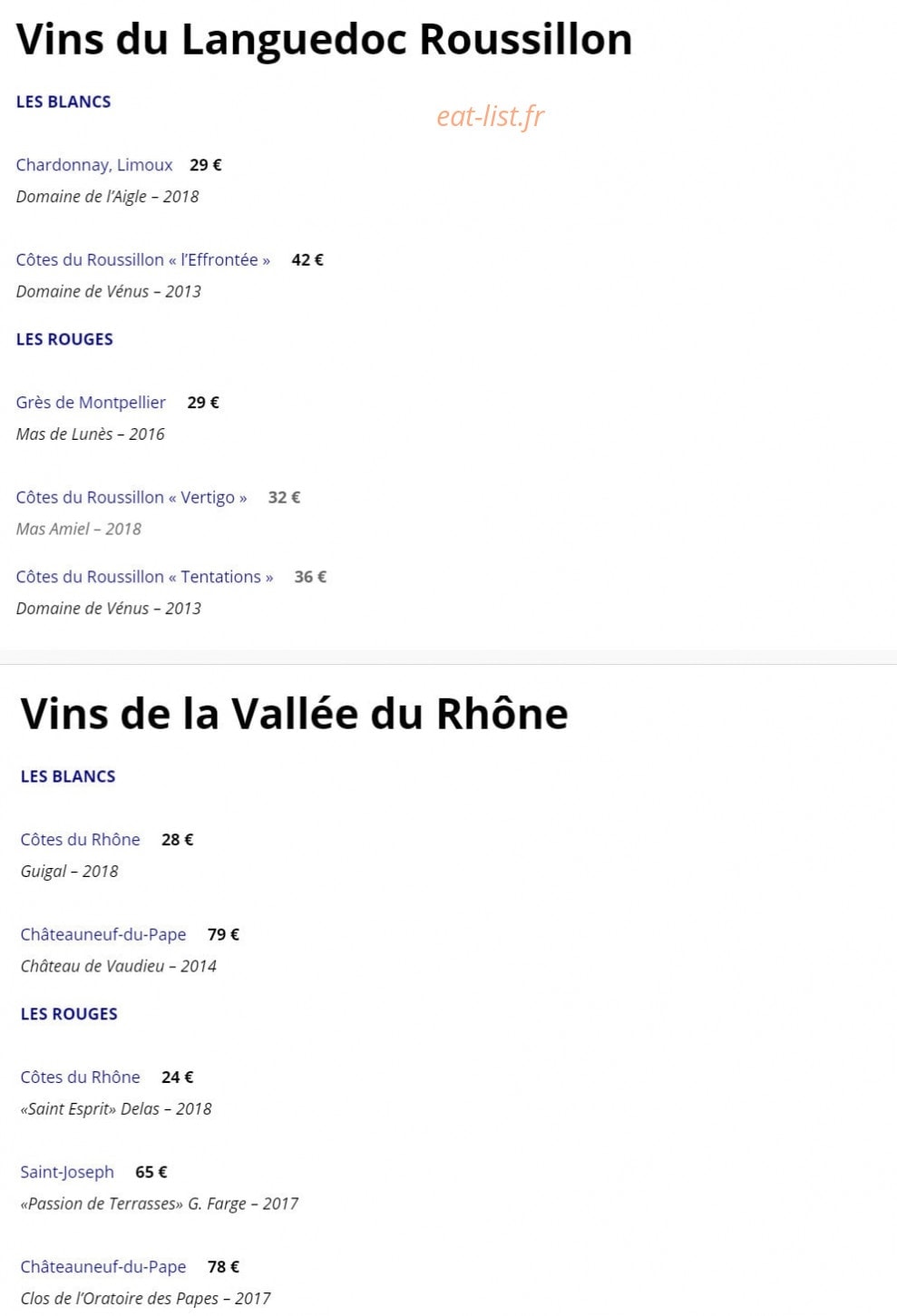 Le Gallopin — carte page 9