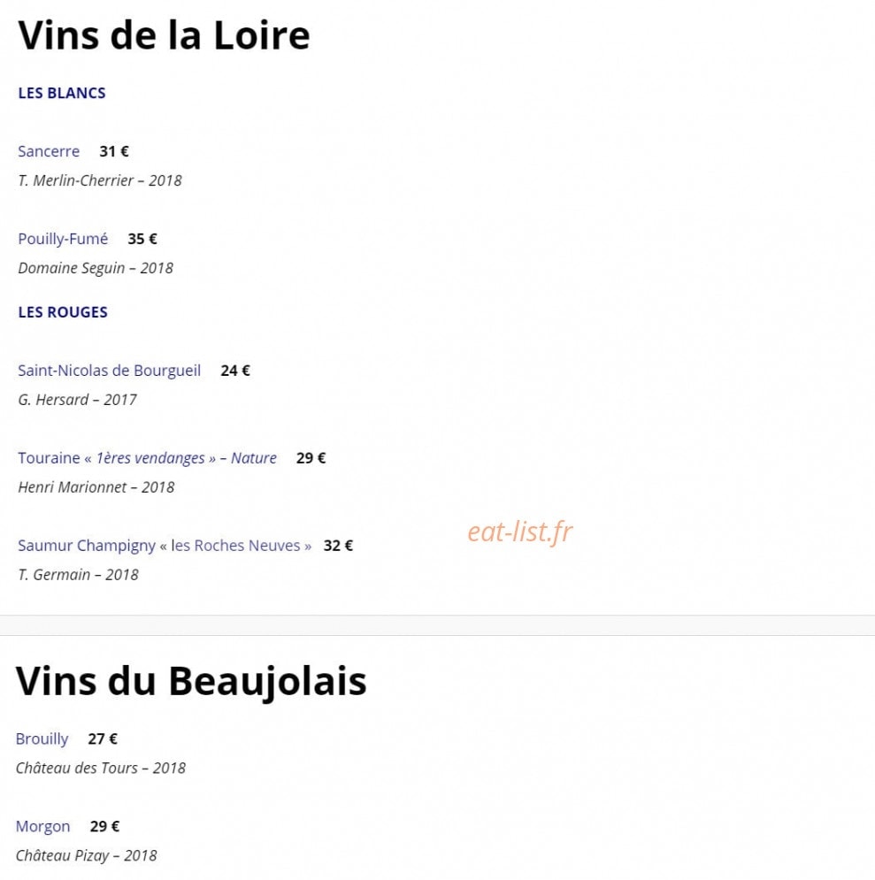 Le Gallopin — carte page 10