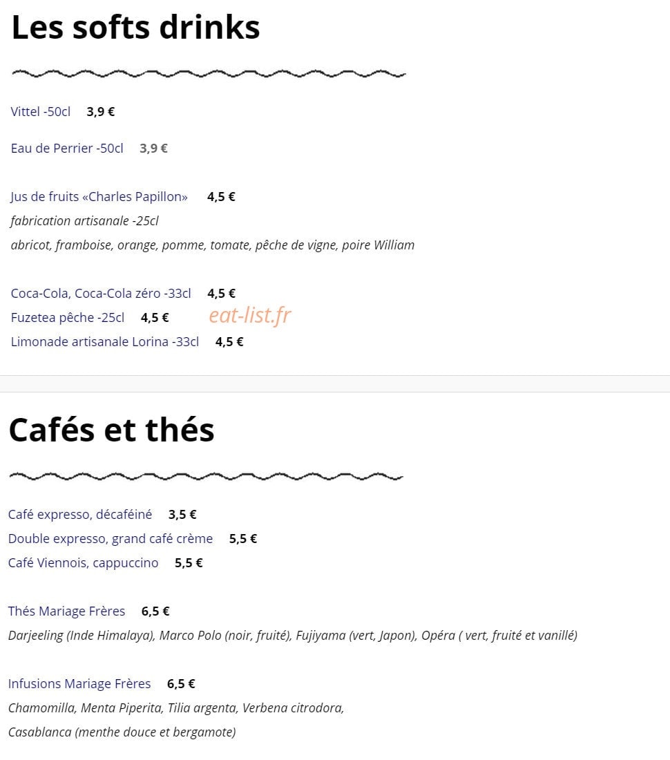 Le Gallopin — carte page 6