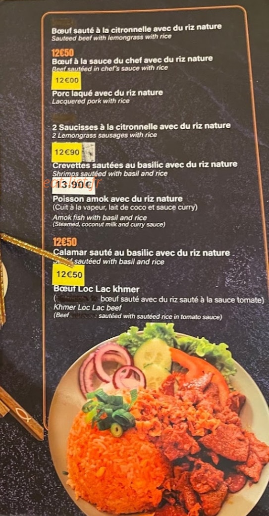 Le Merci — carte page 4