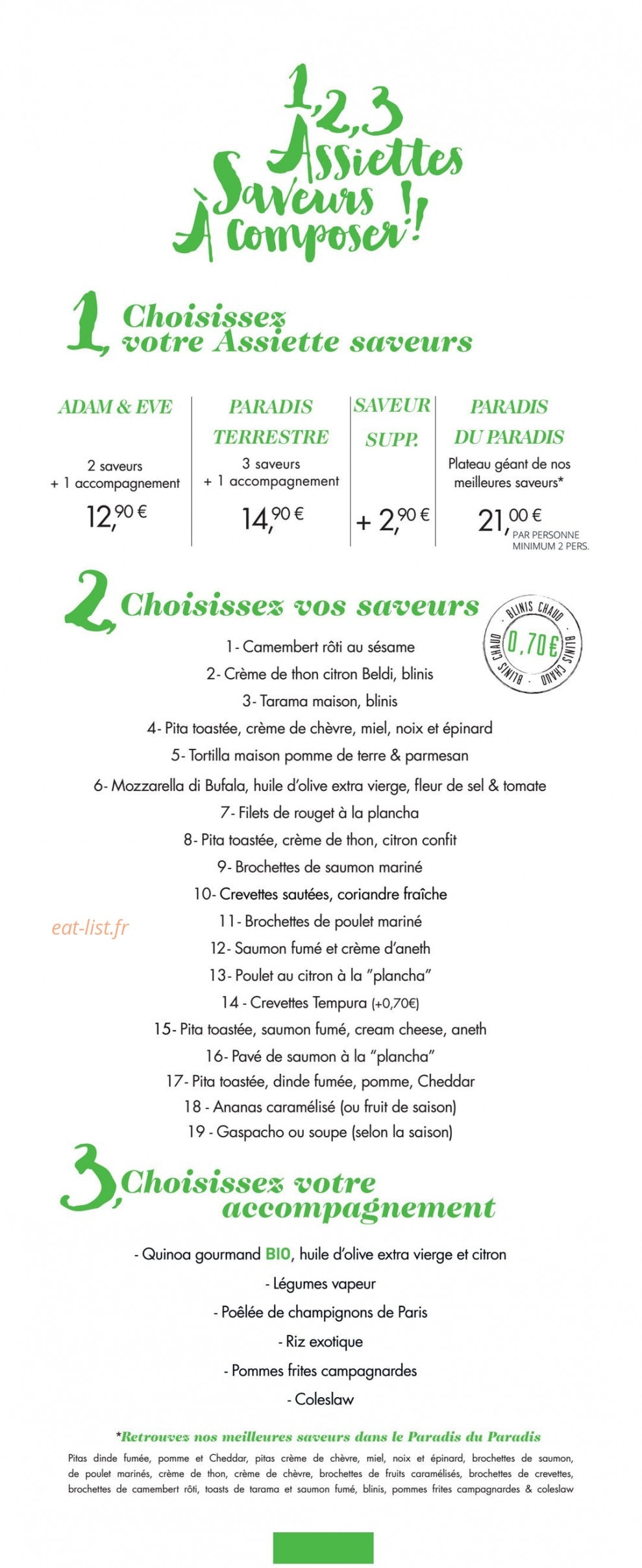 Le paradis du fruit — carte page 5