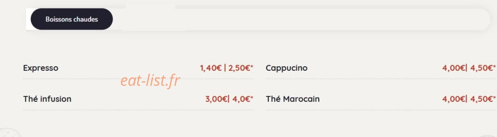 Le tipsy — carte page 2