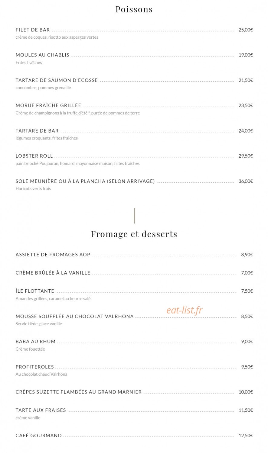 Le Vaudeville — carte page 6