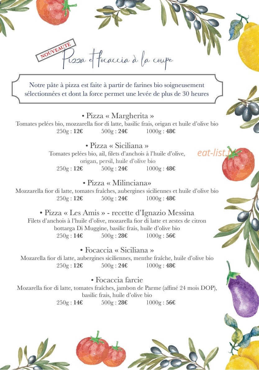 Les Amis des Messina — carte page 2