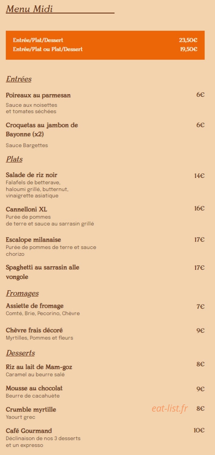 Les Bargettes — carte page 1