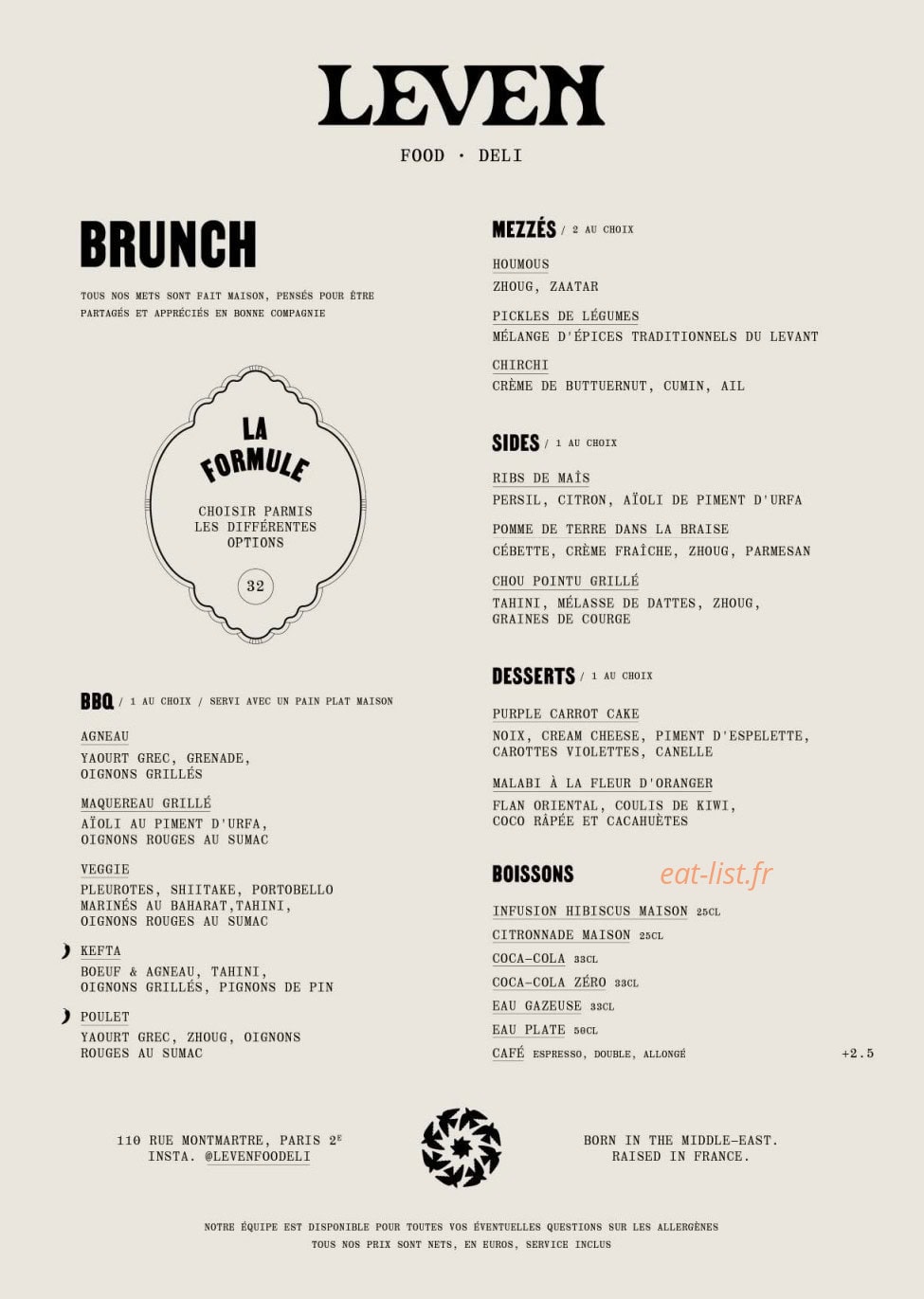 Leven — carte page 3