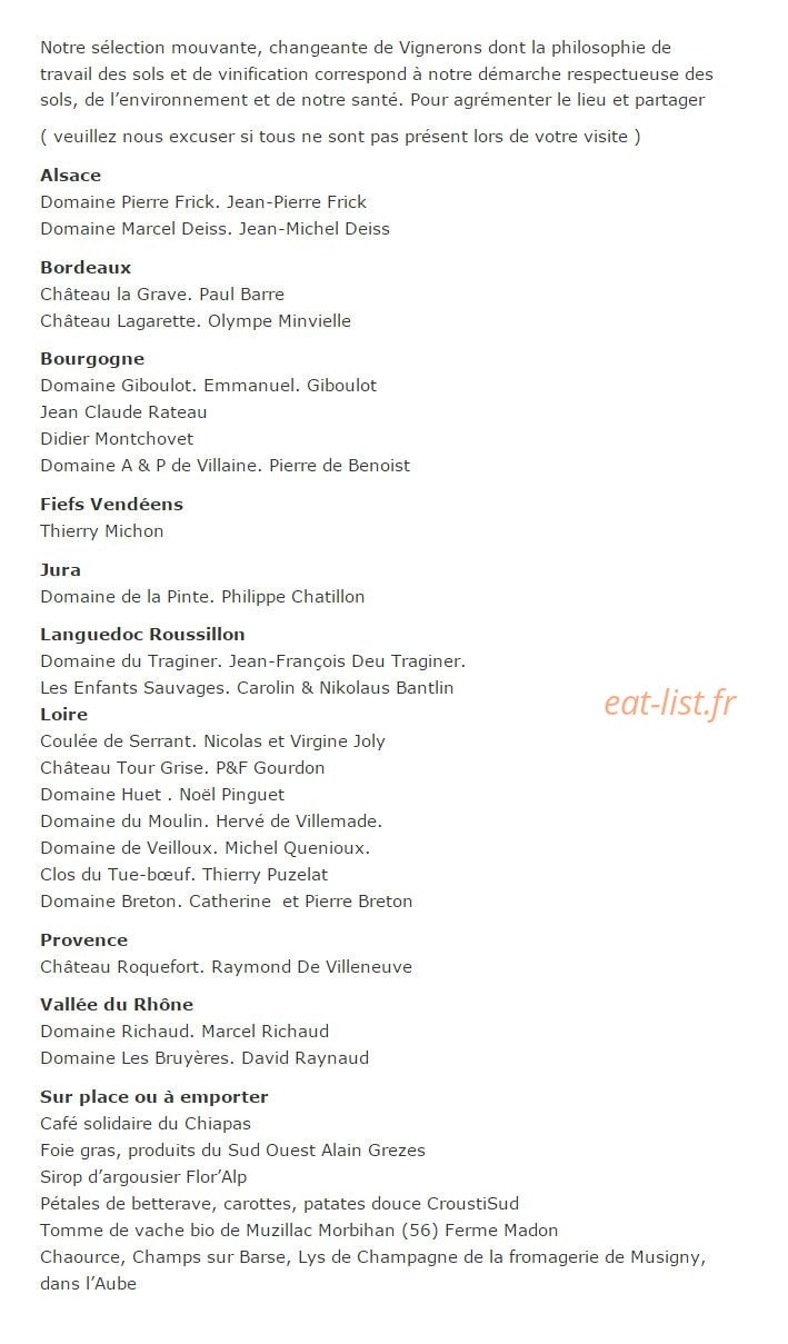 Ma Cave Fleury — carte page 2