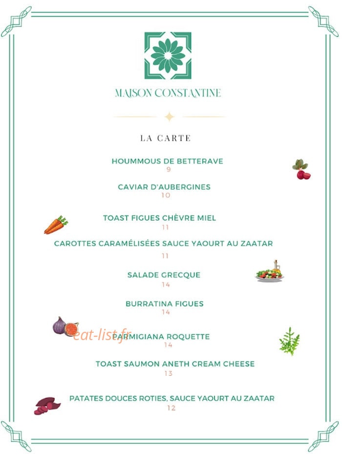 Maison Constantine — carte page 1