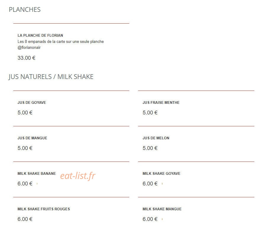 Mayli's Resto & Co — carte page 3