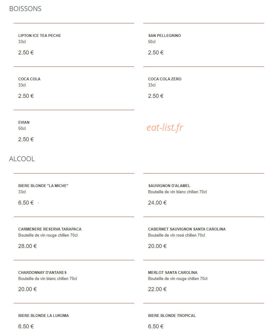 Mayli's Resto & Co — carte page 2