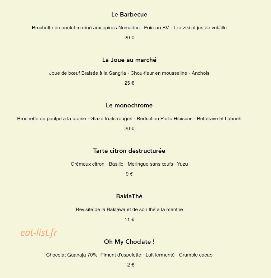 Mirage — carte page 4