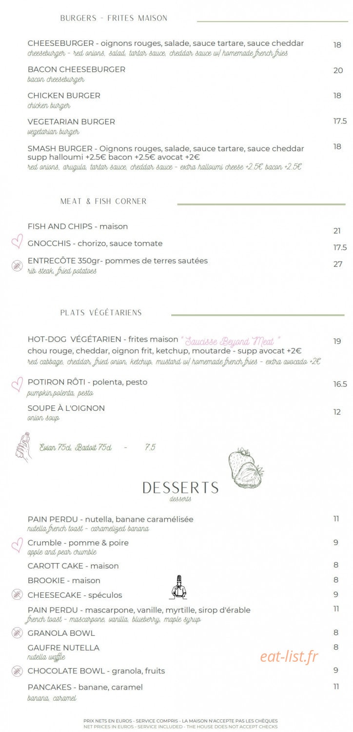Mon Creme — carte page 12