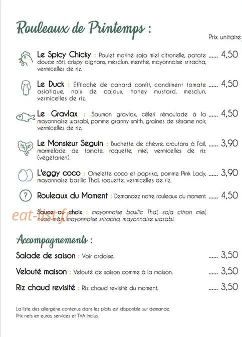 Monsieur Printemps — carte page 1