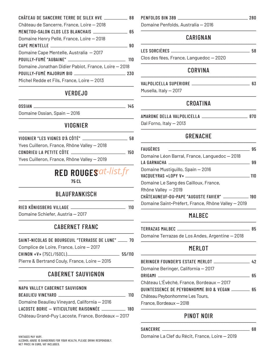 Montecito — carte page 7