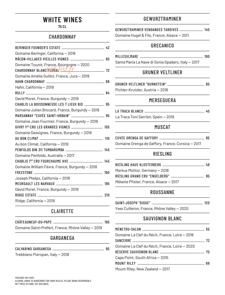 Montecito — carte page 6