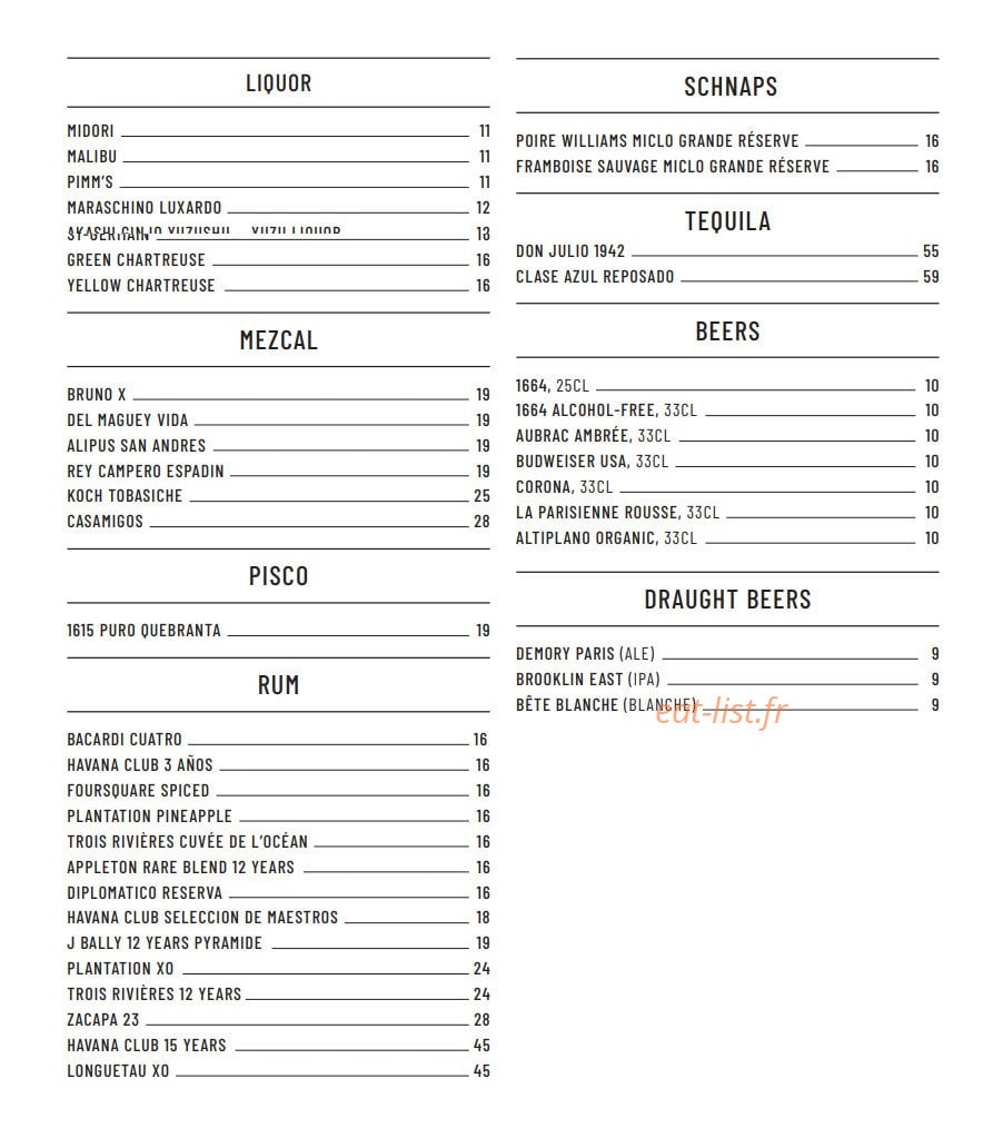 Montecito — carte page 16