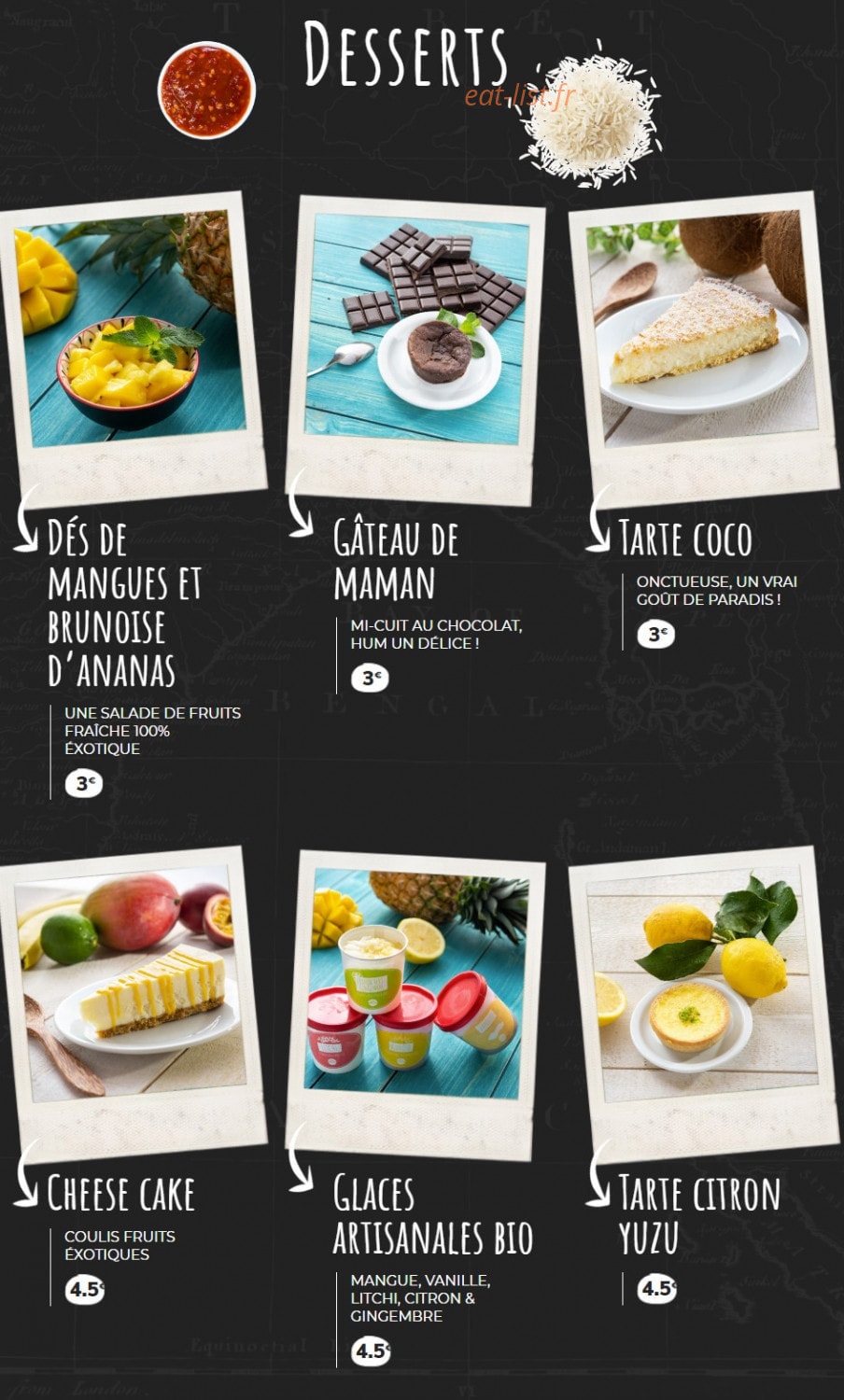 My Little Warung — carte page 5